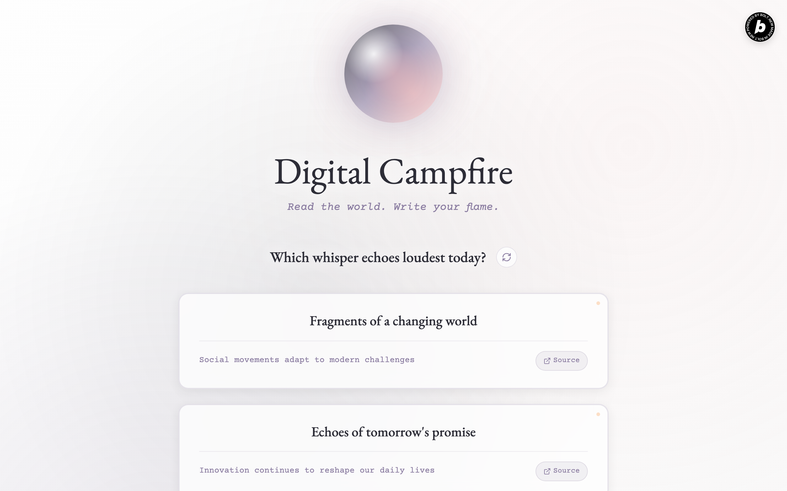 Digital Campfire